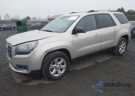 2015 GMC Acadia Sle-1 из США, поврежденный, VIN 1GKKRNED1FJ384997